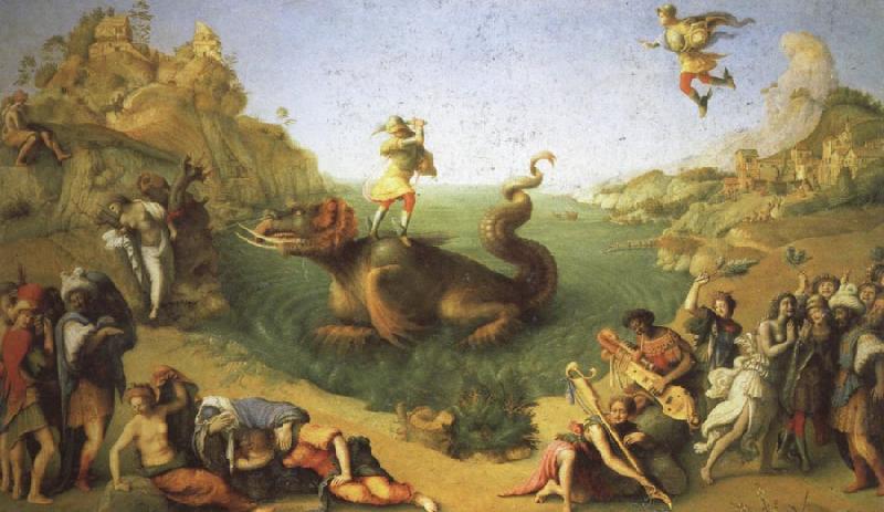 Piero di Cosimo Andromeda Freed by Perseus oil painting picture